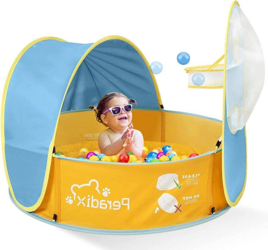Speeltent voor Kinderen Pop-Up-Baby Strand Tent Met Zwembad Huis UV Bestendig Spel Canopy Ballenbak Accessoires