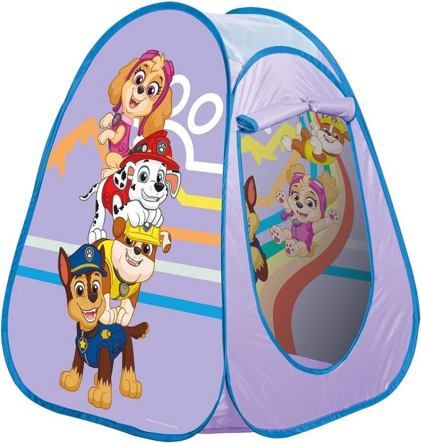 Speeltent voor Kinderen Pop Up Paw Patrol rPET Opvouwbaar met Draagtas Ruimtebesparend en Licht