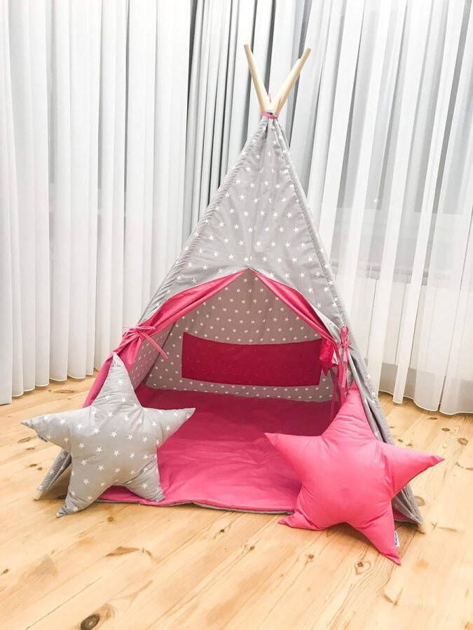 Speeltent voor kinderen Tipi met raampje
