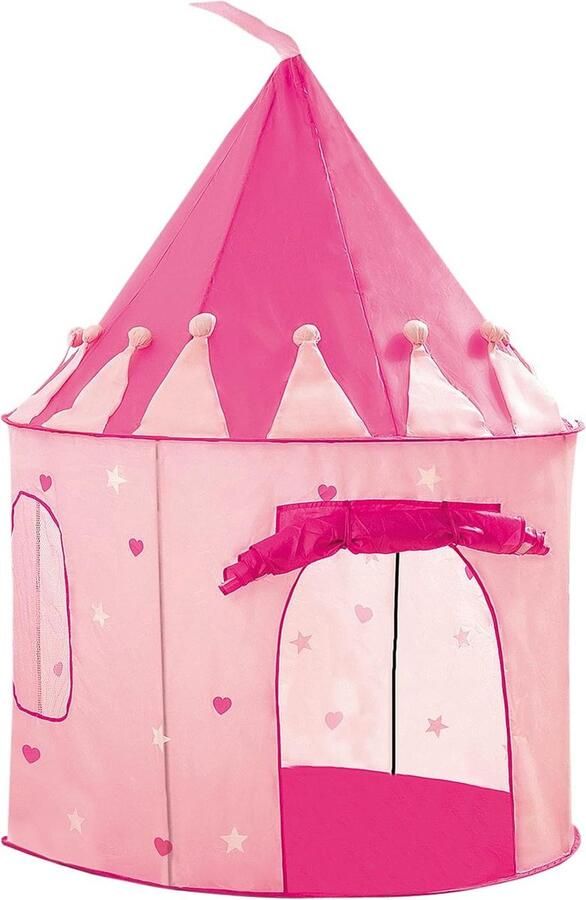 Speeltent voor Kinderen vanaf 3 jaar Prinsessentent van PES-materiaal Eenvoudig te reinigen Kinderdecoratie voor meerdere kinderen Binnen en buiten te gebruiken