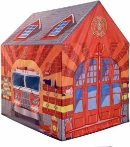 Merkloos Speeltent speelhuis Brandweer 102 Cm Speeltenten