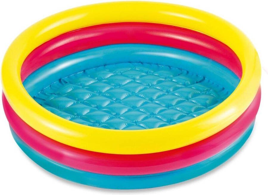 Speelzwembad – Kinderzwembad – Kinder Zwembad – Speelzwembad Kinderen – Peuter Zwembad – Speel Zwembad – Oplaas Zwembad 86 x 25 cm Kinderbadje Voor Peuters Rond