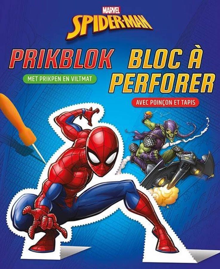 Spider-Man prikblok Spider-Man bloc à perforer