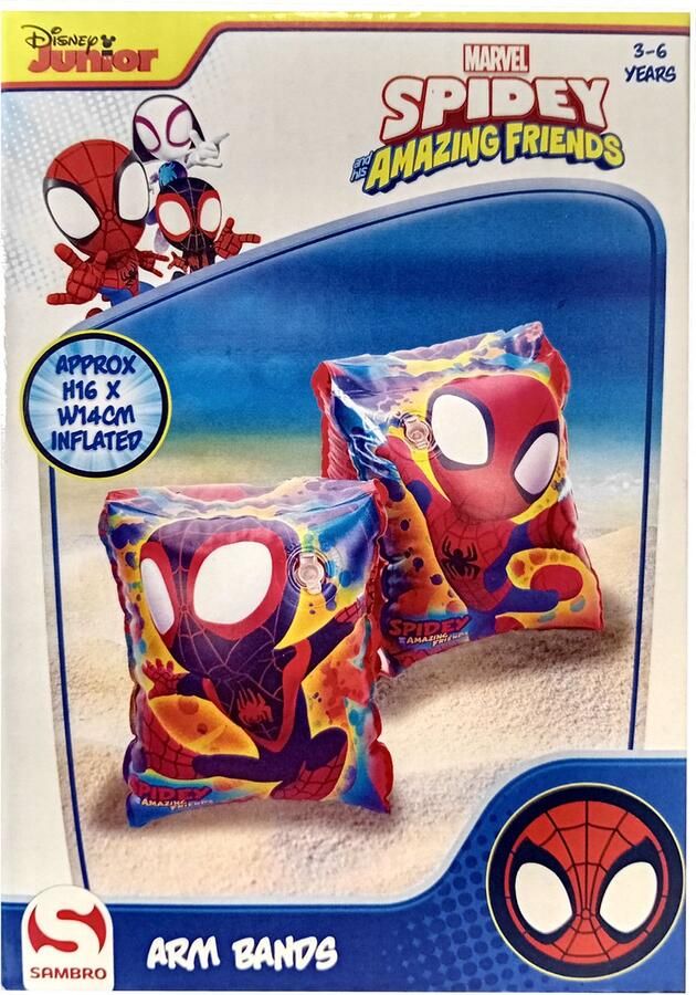 Spider-Man Zwembandjes Multicolor 3-6 Jaar 16 x 14 cm Zwemmen