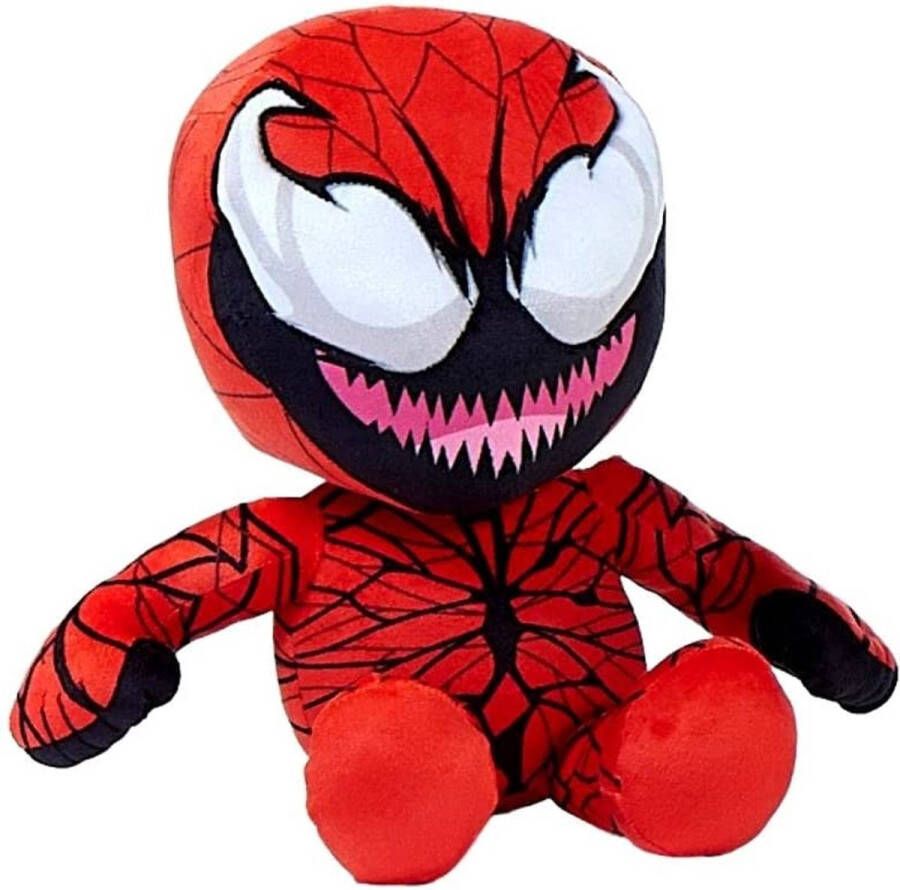 Spiderman Villains Pluche Knuffel Carnage 32 cm {Marvel Movie Spider-Man Plush Toy Spider Man Speelgoed knuffelpop voor kinderen jongens meisjes Venom Carnage Doctor Octopus The Lizard Green Goblin}