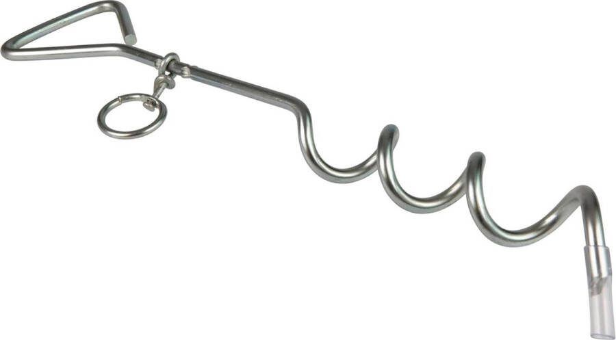 Spiraalharing-grondankers haring voor hondenriem honden aanlegplok aanlegspiraal voor tuin 41 cm x 8 mm