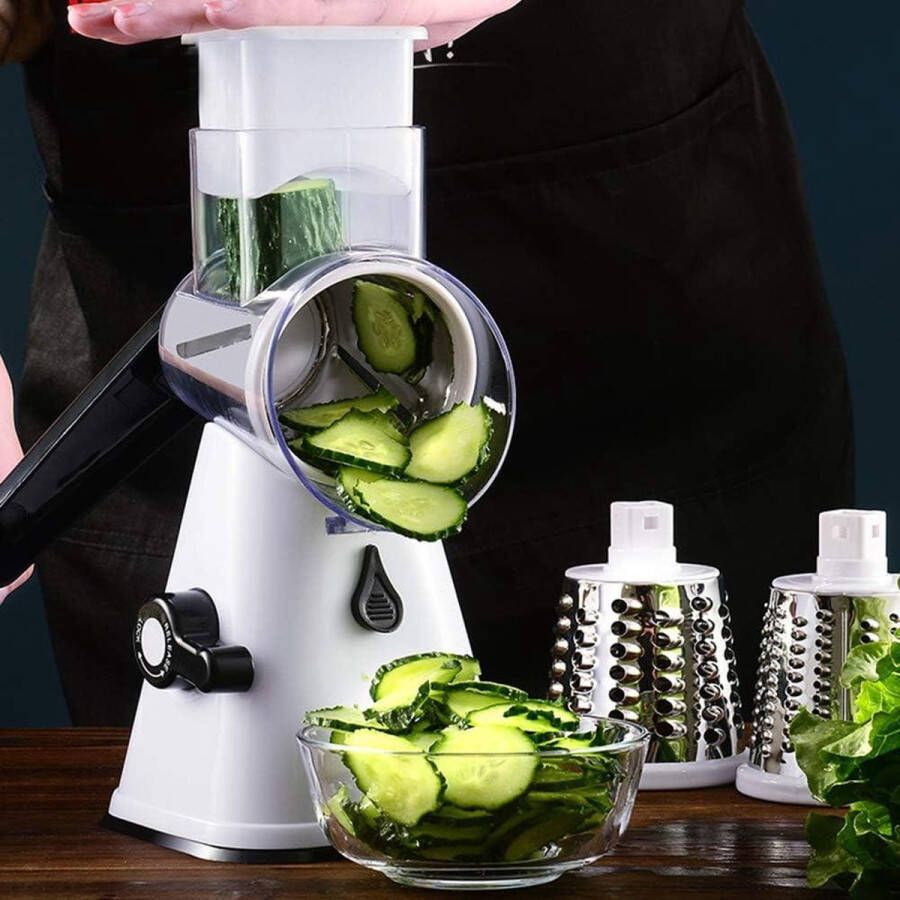 Spiraalvormige Plantaardige Snijmachine Huishoudelijke Keuken Handleiding Multifunctionele Rasp Shredder Snijder Chopper Tool