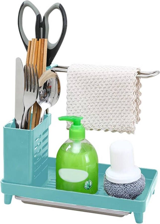 Spoelbak-organizer sponge holder detergent holder Gootsteenorganizer Sink organizer