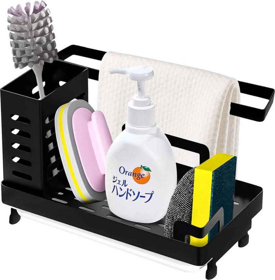 Spoelbak-organizer sponge holder detergent holder Gootsteenorganizer Sink organizer