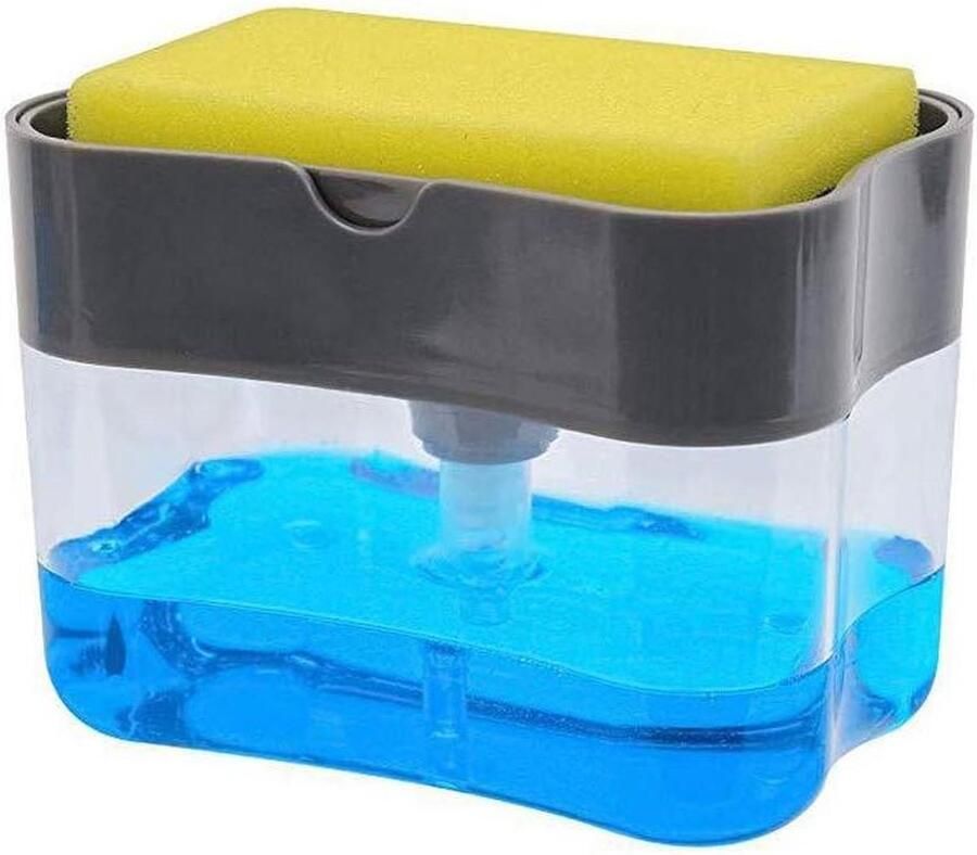 Spoelbak Organizer Zeepdispenser Pompzeepdispenser Sponshouder Afwasmiddeldispenser