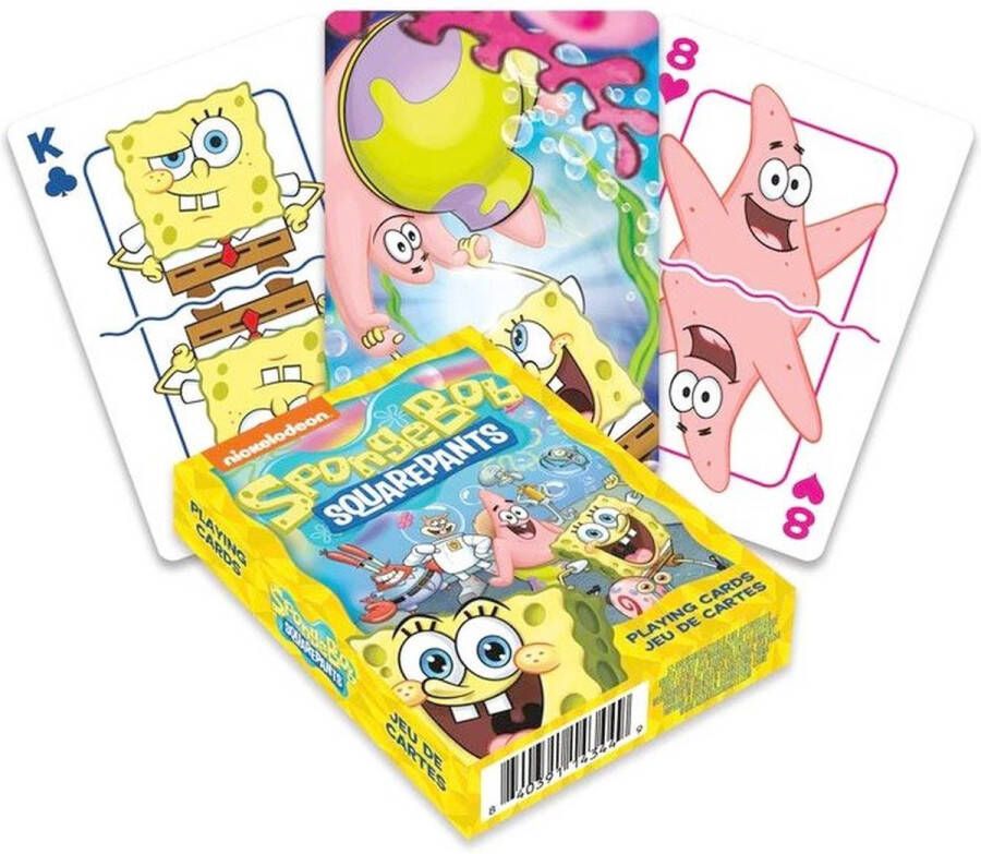 Aquarius SpongeBob SquarePants Cast Playing cards Multicolours