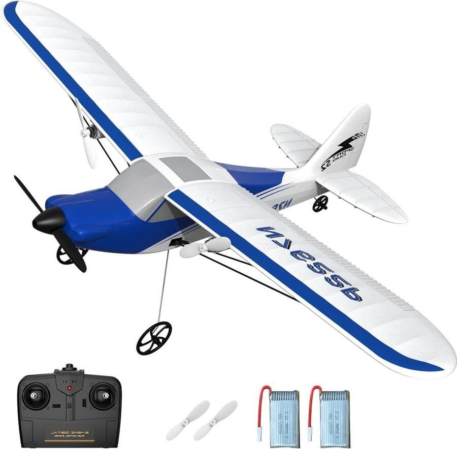 Sport Cub S2 24 GHz op afstand bestuurd vliegtuig met 2 batterijen RC vliegtuig RC vliegtuig