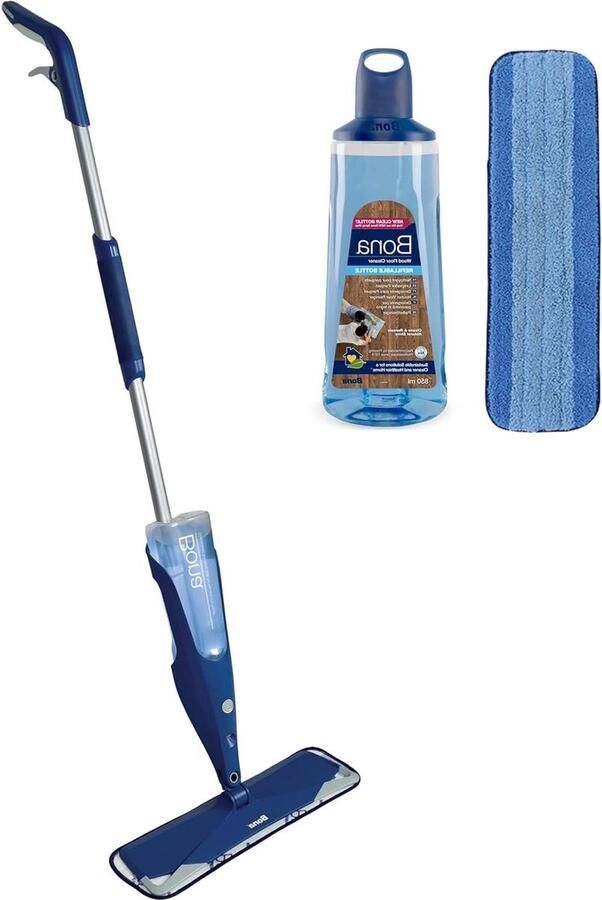 Spray Mop voor Houten Vloer Reiniging 085L Premium Kwaliteit met Microvezel Reinigingspad