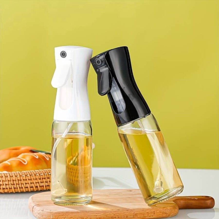 Spray voor olie of azijn Oliespray ITALIANO Wit Maat S 200 ml Kookoliespray Smart Cooking spray Olijfolie Sprayer Oliefles met Verstuiver Gezond Afvallen Aanmaakblokjes