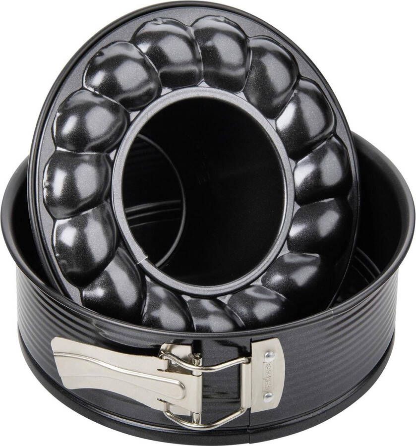Springform Cake Tin met platte en buisvormige basis 18 cm Zenker 6506 Springvorm