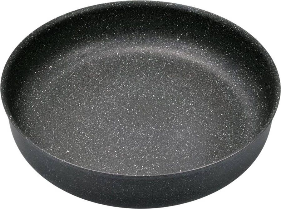 Springvorm 24 cm aluminium zwart