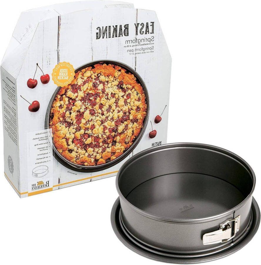 Springvorm Ø 28 cm antihaftbeschichtet auslaufsicher Backform für Easy Baking