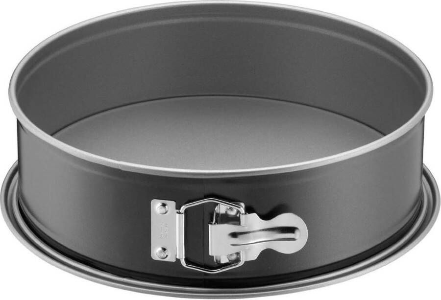 Springvorm diameter 24 cm tweekleurige look lekbescherming transparant