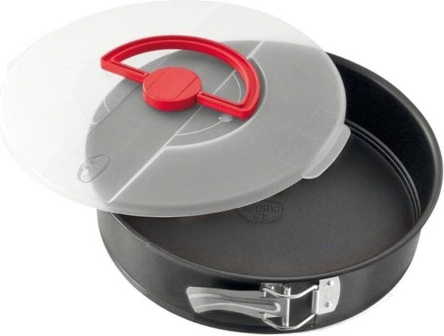 Springvorm diameter 26 cm antiaanbaklaag taarttransportbox-deksel Springvorm