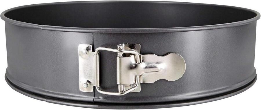 Springvorm taartvorm Ø 26 cm met antiaanbaklaag koudgewalst staal Back Meister antraciet 32662270 Springvorm