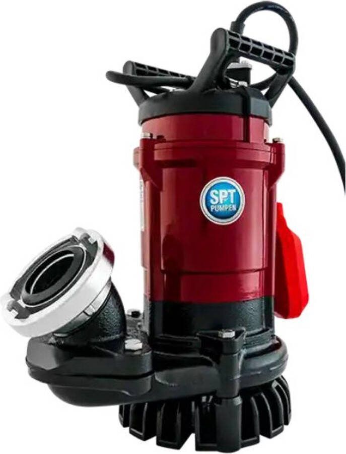 SPT 750 R WS Vuilwater Dompelpomp met Woelkop en Vlotter 21 m³ u 0 75 kW Voor Professioneel Gebruik in Bouw Industrie en Overstromingen Wateroverlast Kelders en kruipruimtes