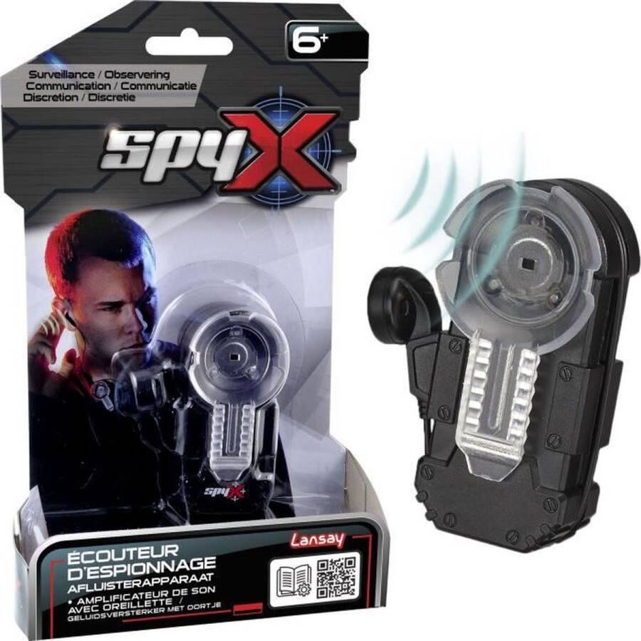 LANSAY Spy X Espionage -oortelefoons Toy & Spy Accessories Child Spy Panoply 6 jaar oud