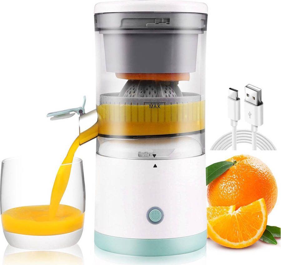 Squeezer™ Slowjuicer Inhoud 300ml l Verwijderbare juice reservoir l USB aansluiting
