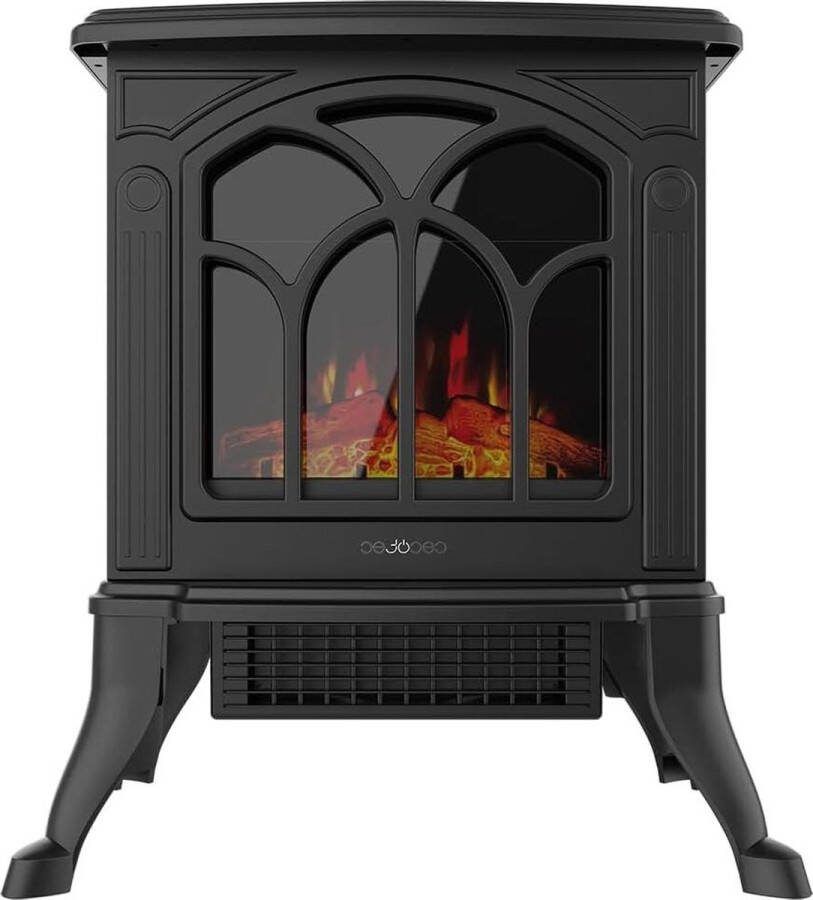 Staande Elektrische Openhaard ReadyWarm 1500 Flames Verstelbare Thermostaat 20 m2 dekking Elektrische haard
