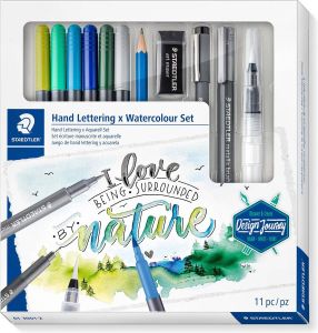 STAEDTLER Design Journey Handlettering x Aquarell Set
