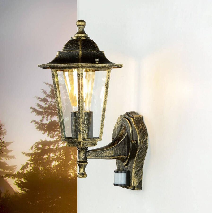 Standaard buitenwandlamp tuinlantaarn aluminium tuin huis binnenplaats