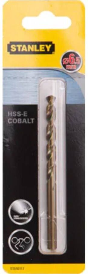 Stanley metaalboor kobalt | Boor voor Boormachine | 6 5 mm | 1 stuk