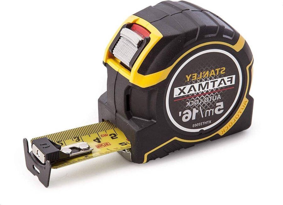 Stanley Tools Fatmax Pro bandmaat automatisch blok 5 m kopen online Rolmaat
