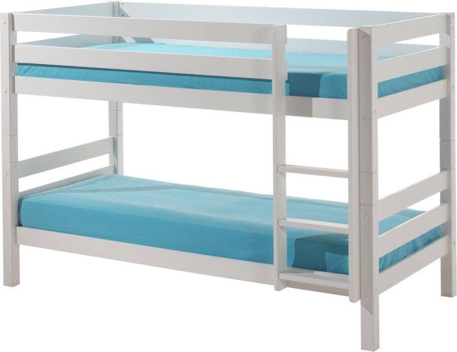 Stapelbed Charlie Wit Hoogte 140 cm