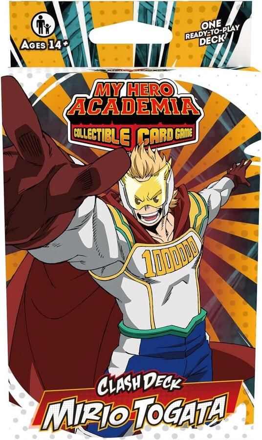 Starter Set My Hero Academia Collectible Card Game Series 5: Clash Deck Mirio Togata