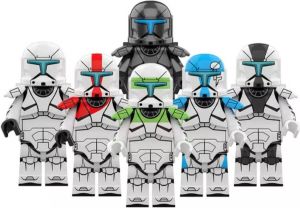 Starwars figuren geschickt voor lego sets