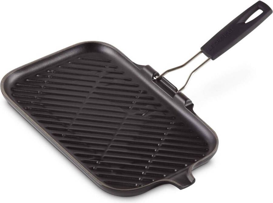 Steak Grillpan 36x20 cm Zwart Rechthoekig