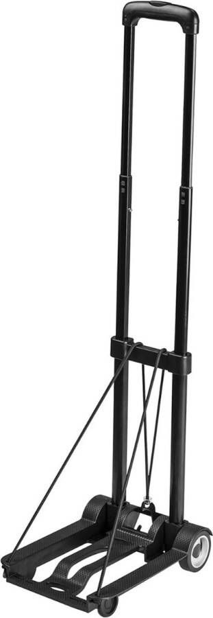 Steekwagen Opvouwbaar Transportwagen Trolley Uittrekbare handgreep Laadvermogen 45KG