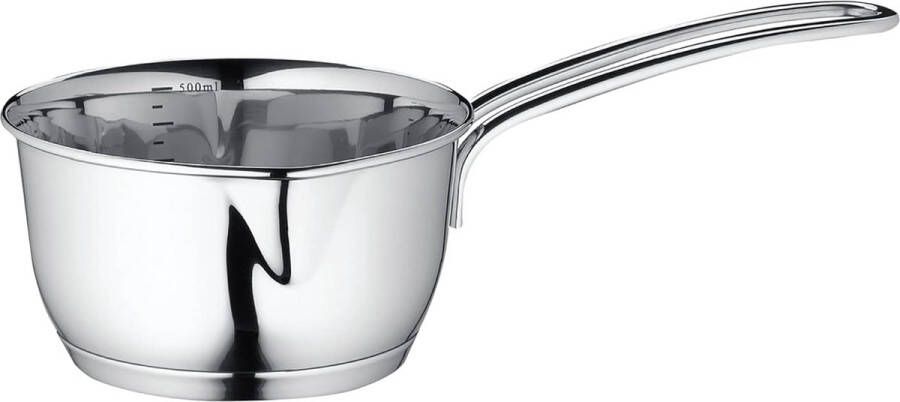 Steelpan 18 cm 1 5 liter roestvrij staal boterpannetjes inductie melkpan met schenktuit met praktische maatschaal steelpan geschikt voor alle warmtebronnen