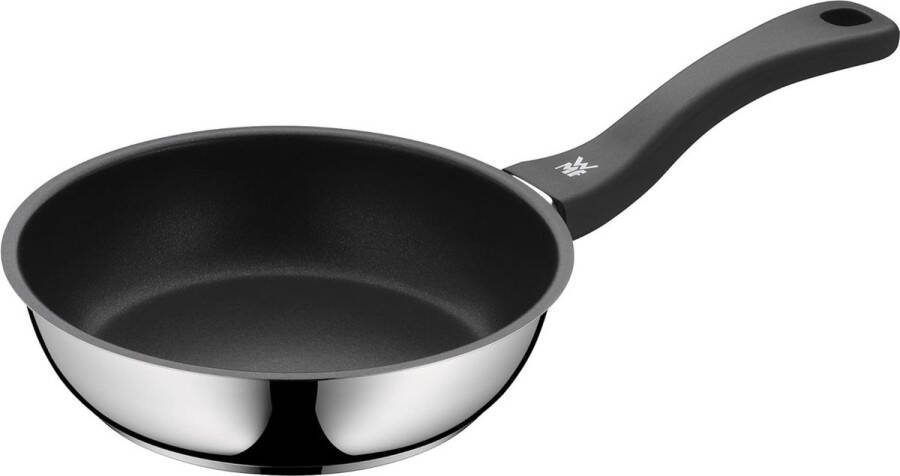 Steelpan gecoat met Teflon Platinum roestvrij stalen handvat Cromargan roestvrij staal geschikt voor inductie niet geschikt voor de vaatwasser 20 cm