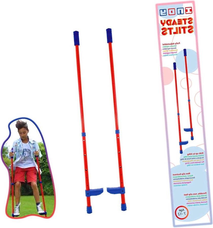 Stelten voor kinderen Volledig verstelbaar draagbare kinderstelten (tot 50kg) mini trampoline