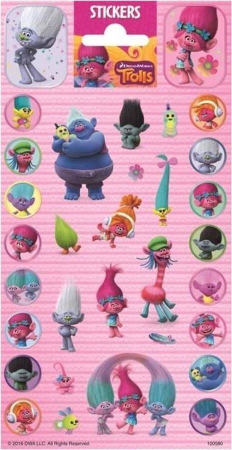 Stickervel Twinkle Trolls