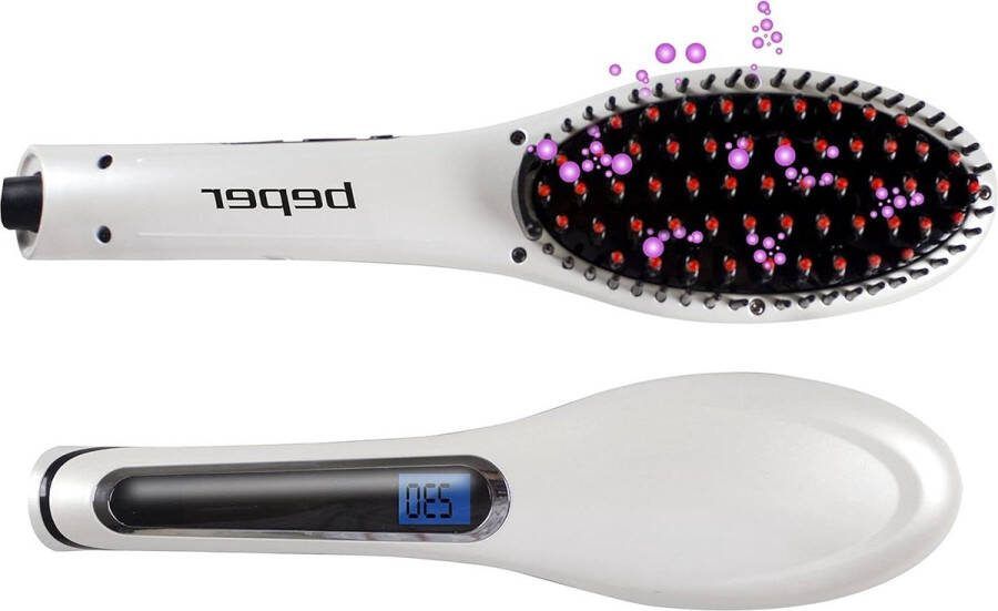 Stijltang 2-in-1 met keramische coating voor glad haar