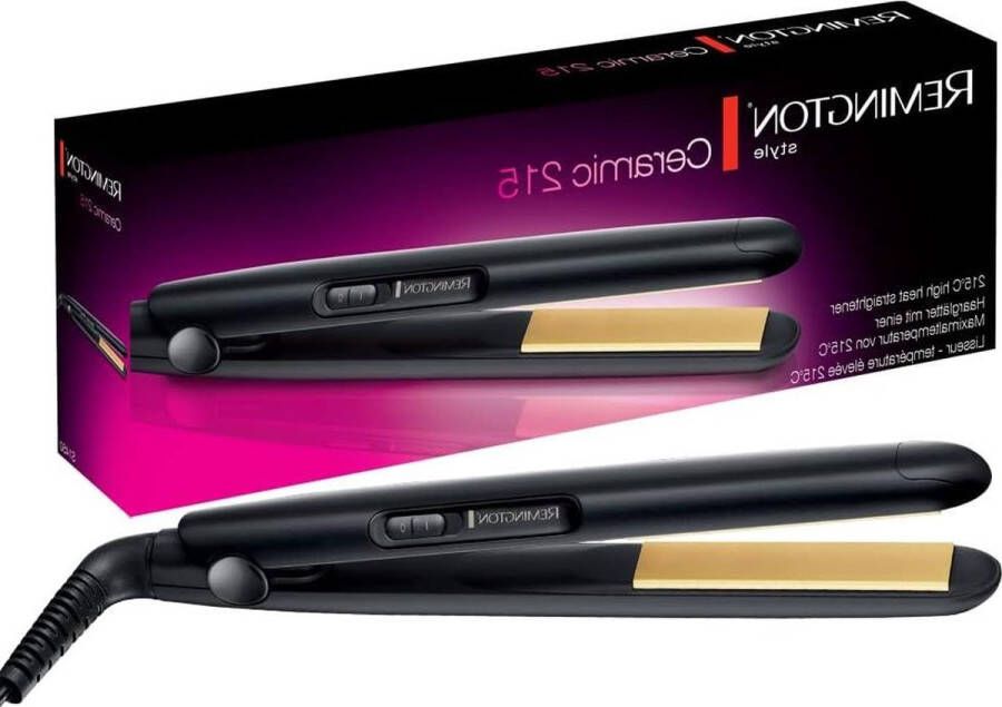 Stijltang Ceramic 215 Anti-statische technologie Keramische Coating Opgewarmd In 30 Seconden 215 Graden S1450