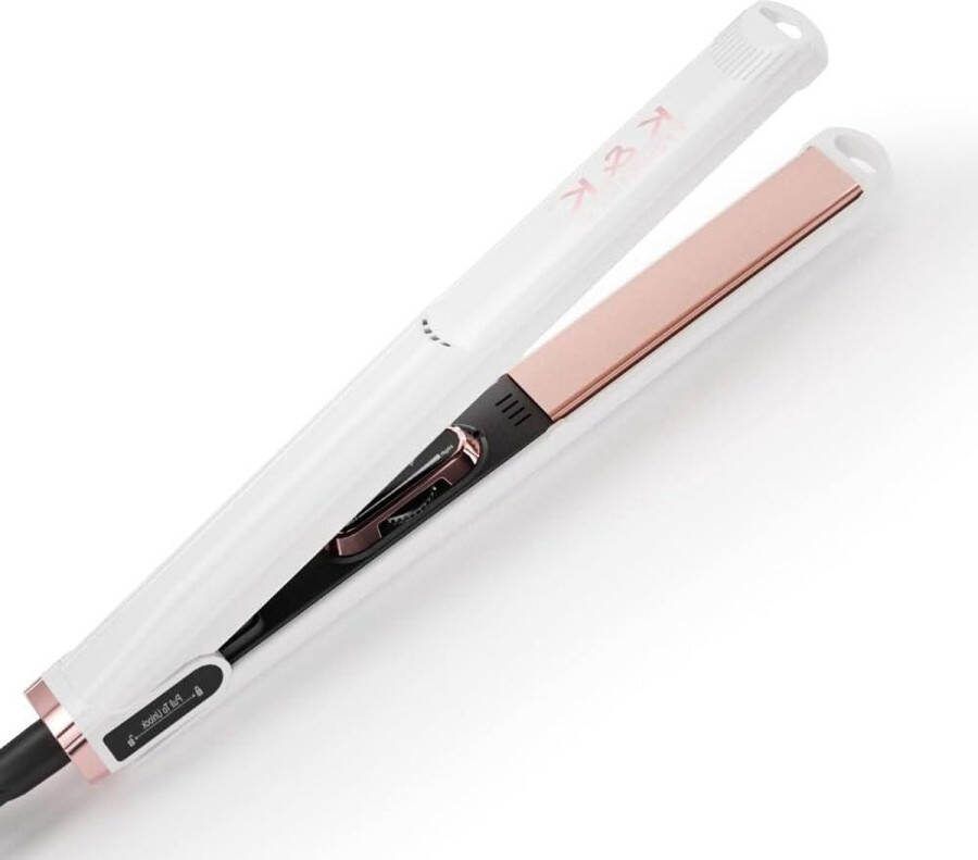 Stijltang Toermalijn Keramische Coating Professionele 1 Inch Drijvende Plaat Stijltang en Krultang Dubbele Spanning 30 Seconden Verwarming tot 230 ° C