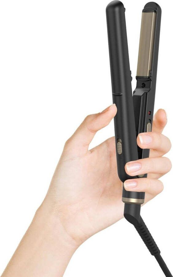 Stijltang voor mini steil haar met keramische platen