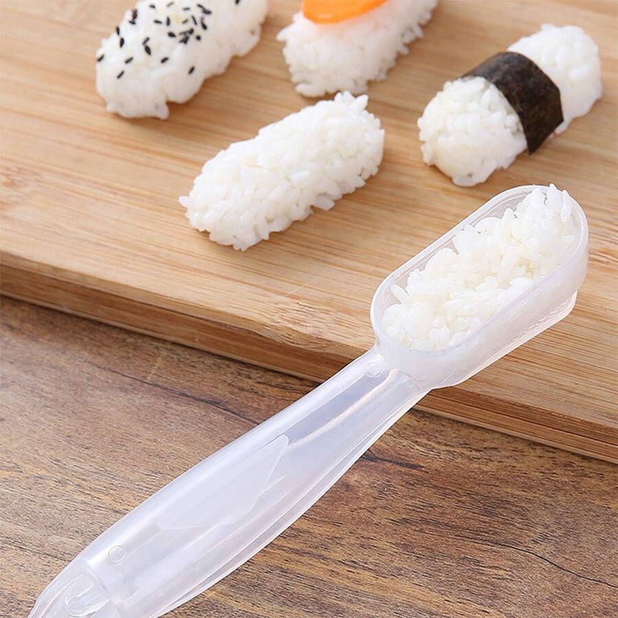 Stks Sushi Maker Mold Sushi Mold Form Maker Nigiri Sushi Making Kits Plastic Sushi Maker Rijstbal Bento Persen Mold Onigiri Rijst Vorm DIY Gereedschap Set Sushi Pers Mold voor DIY Keuken Gereedschap