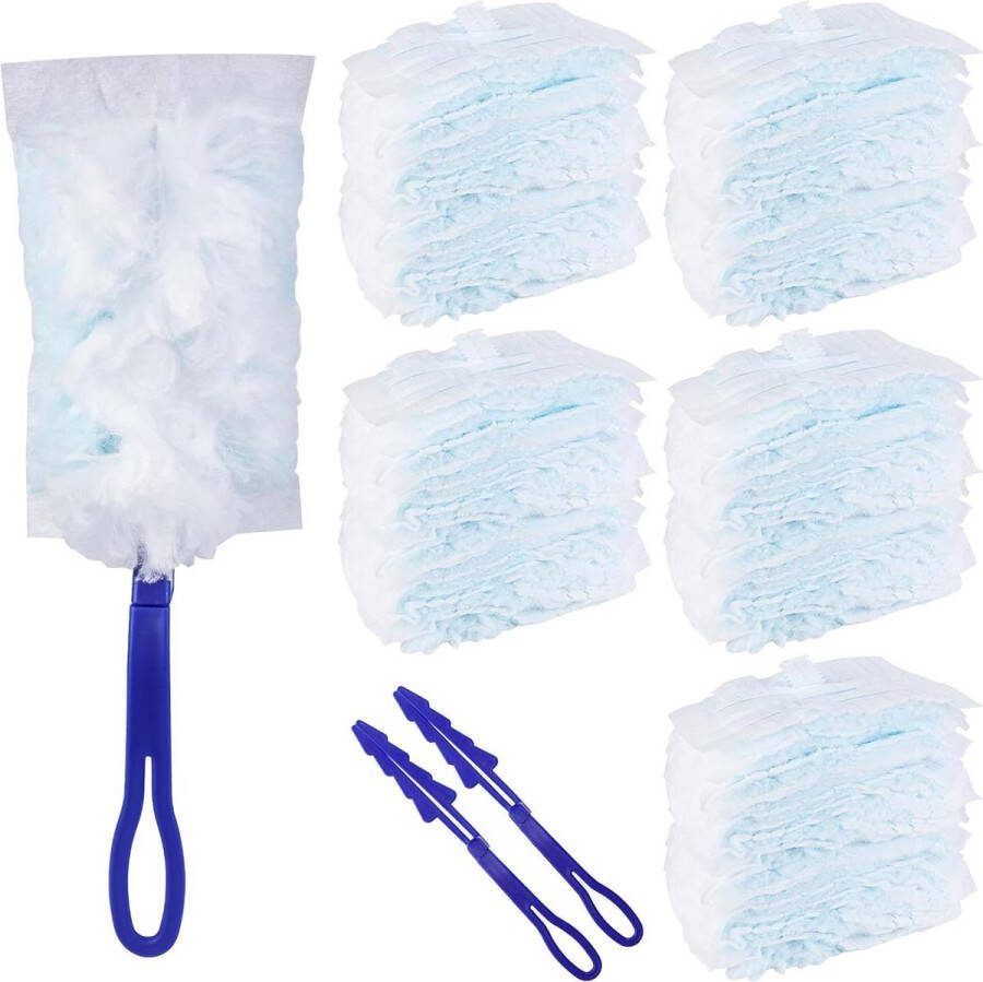 Stofmagneet navulling 52 stuks stofdoek voor Swiffer parfumvrij pluizige dusters thuis school kantoor Plumeau