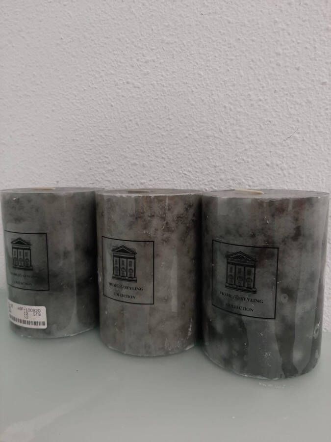 Stompkaars Rustiek Grijs 12 cm