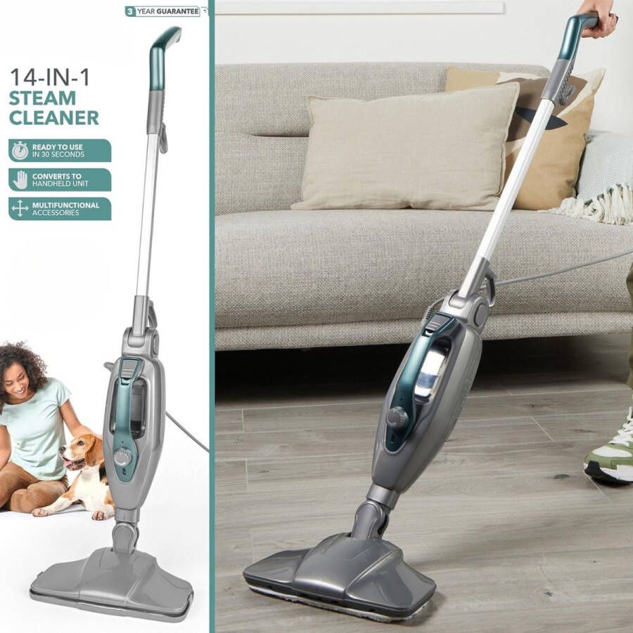 Stoomreiniger Vloerstoomreiniger Microvezel Vloerdoek Multifunctioneel Easyfix 14-in-1