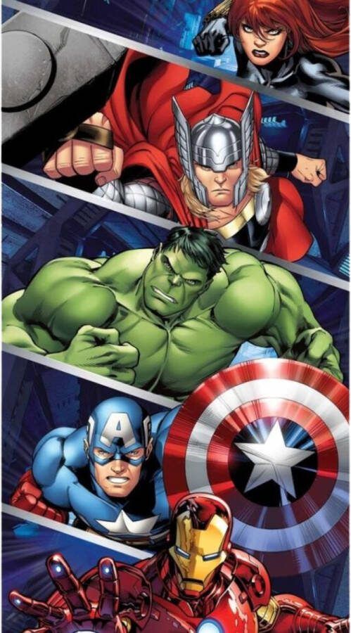 Strandlaken Avengers 70x140cm